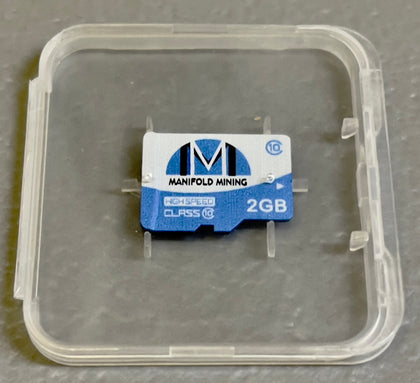 Micro SD card for X9, X17, X19 Series 2GB Class 10