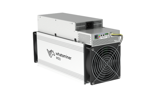NEW - MicroBT Whatsminer M50 118TH w/ Upgraded Firmware SHA256 BTC Miner